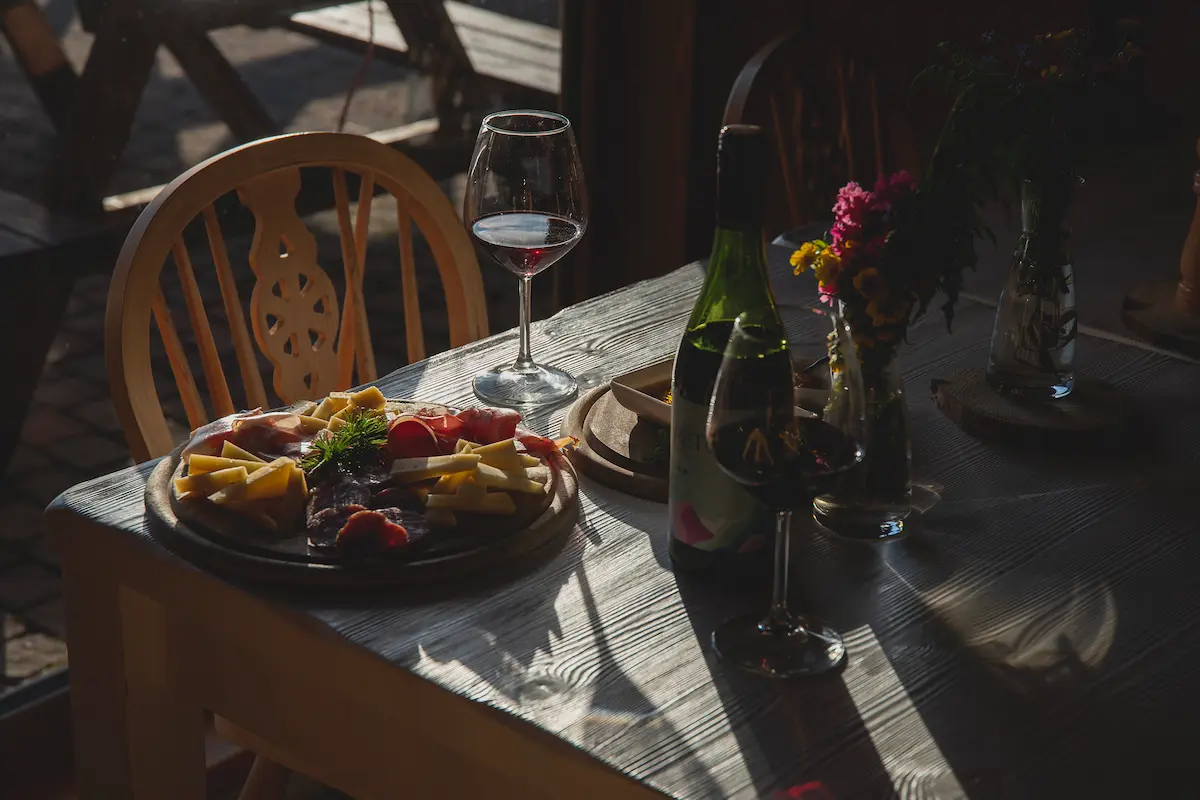 Traditional restaurant with mountain cuisine